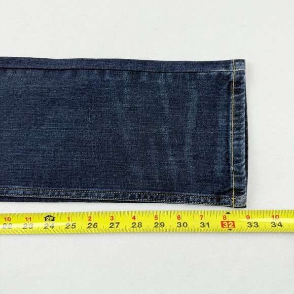 Harley-Davidson Womens Stretch High Rise Straight Leg Blue Denim Jeans Sz 28 NWT - Picture 12 of 13